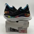 Size 10.5 - Under Armour Curry 8 Tie Dye Black (3024032-001)