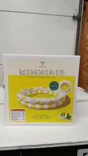 MINNIDIP La Vaca SPLASH OF CITRUS Luxe Inflatable Swimming Pool Minni Minni NEW