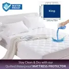 100% Waterproof Mattress Protector mattress pad Quilted Mattress cover King size