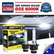 6000K OEM D2S HID Xenon Headlight Bulbs Globes For Volvo Saab BMW Mercedes-Benz