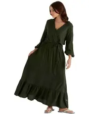[Sass] Elias Dress in Khaki