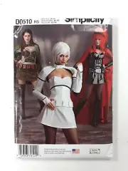 Simplicity D0510 Costume Sewing Pattern Womens Cosplay Halloween