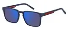 Sunglasses Tommy Hilfiger Th 2088/S FLL (VI) Blue/Blue Multilayer High Contr