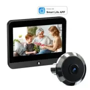 Wireless Video Doorbell WiFi Phone Intercom System w/Monitor Door Bell Camera