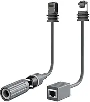 Zunate Starlink Rectangular Satellite Gen3 V3 Replacement Cable Adapter,Gen 3 RJ45 Converter, Starlink Cable RJ45 Adapters Female Connector, Waterproof Starlink Ethernet Adapter for Gen 3