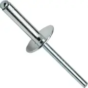 Large Flange Pop Rivets 1/8" x 1/2" Aluminum Body Steel Mandrel (4-8) Qty 1000