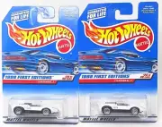 2 Hot Wheels 1998 #669 First Editions #28/40 Chaparral White NEW #D-21