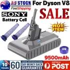 9500mAh for Dyson V8 Battery SV10 V8 Absolute Animal Motorhead Sony Cell Filters