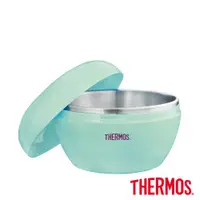 在飛比找ETMall東森購物網優惠-【THERMOS膳魔師】不鏽鋼隔溫碗1000ml藍冰綠(A-