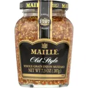 Mustard Old Style Whlgrn 7.3 Oz(Case Of 6) By Maille