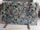 Living Room Table / Multicolor Agate Hotel Table / Dining Table for Restaurant