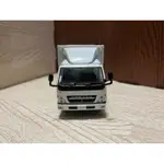 MITSUBISHI FUSO CANTER 白色 1/43 日規模型車