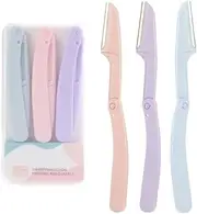 Eyebrow Razor Set Exfoliating Facial Hair Razor for Women, Easy Eyebrow Shaping and Grooming Eyebrow Hair Razor