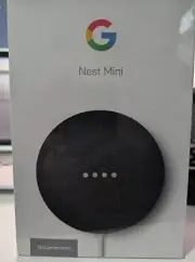 Google Nest Mini 2nd Generation Smart Speaker Home Assistant Charcoal
