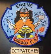 CHICAGO, ILLINOIS FIRE ENGINE 30 PATCH IL