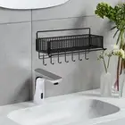 Bathroom Organizer Shelf Towel Rack Shelf for Farmhouse Household Hotel