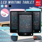 1 /2x LCD Writing Tablet Electronic Drawing Notepad Doodle Board Kids Gift AU