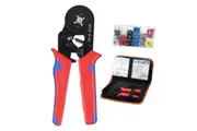 1250 Ferrule Crimper Plier Kit 0.25 to 10 Square Metre Terminal Ratchet Crimping Tool Wire Cable Cord End Insulated Electrical Battery Assortment Set