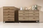 Merryluk Bedroom Set Chest of 5 Drawers and Chest of 6 Drawers Bundle - A Perfect Storage Solution