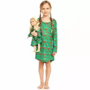Leveret Girls Strawberry Matching Dolls Outfit 8 Years