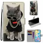 Flip Cat Necklace Card Wallet Phone Case For iPhone 11 12 Pro Max XR XS 6 7 8 SE
