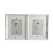 Ikea Knoppang Rectangular Frame Set Of 2 White 8 X 10 Inch 704.272.78