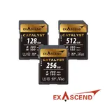 【EXASCEND】CATALYST V60 高速SD記憶卡 128GB/256GB/512GB (公司貨)