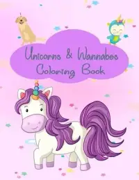 在飛比找博客來優惠-Unicorns & Wannabes: Coloring 
