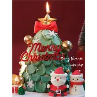 在飛比找ETMall東森購物網優惠-網紅許愿樹圣誕節蛋糕裝飾擺件可愛蝴蝶結裝飾圣誕老人插件插牌