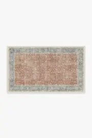90' x 150' | Machine Washable Runner Rug | Kid & Pet Friendly | Indoor Rug | Celestine Coral Rug | Ruggable