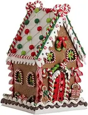 RAZ Imports 13.5 in. Gum Drop Gingerbread House