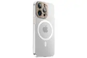 Premium MagSafe Phone Case For iPhone 13 Pro Shockproof Magnetic Case - Clear Gold
