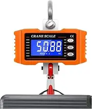 [JAJAJ] Industrial Digital Crane Scale Digital Scale 500kg/1000 Lb Crane Scale, Industrial Heavy Duty High Accuracy Electronic Hook Hanging Scale for Farm,Livestock,Factory,Construction