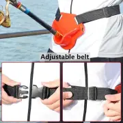 Adjustable Fishing Fighting Belt Girdle Belt Fishing Rod Holder Fishing Girdle