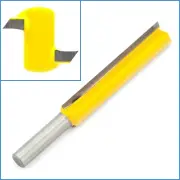 1/2" x 65mm Straight Router 8mm Shank Bit Carver Woodwork Inlay Drill Deep Tool