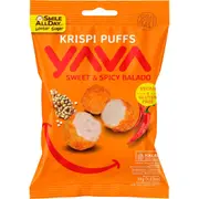 YAVA Krispi Puffs Sweet & Spicy Balado 35g