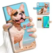 ( For Vivo Y11s ) Flip Case Cover AJ23334 Bull Dog Bulldog