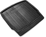 Wivplex Car Cargo Liner Boot Tray Rear Trunk Cover Matt Mat Floor Carpet Kick Pad, for VW, for Tiguan, for MK2 2017 2018 2019 Heavy-Duty Trunk Mat