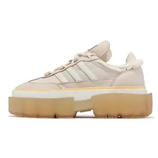 adidas 休閒鞋 IVY PARK SUPER SLEEK 女鞋 米白 果凍底 厚底增高 碧昂絲 聯名 愛迪達 GZ3891