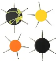 Baluue Nail Art Dotting Pen Set of 4 Circular Dotting Tools Sturdy Easy to Use for Acrylic Nails
