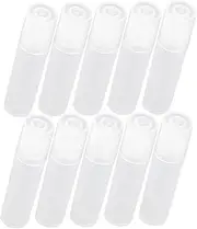 SOESFOUFU 10pcs Refillable Roller Essential Oil Bottles Containers UV Protection Durable Material for Organizing Perfumes and Liquids