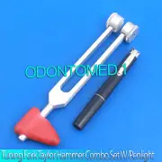 2 In 1 Taylor Hammer 256c Tuning Fork Combo Set With Penlight