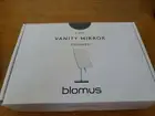 Blomus Vista Cosmetic Mirror 5X Magnification, Nickel, Bath Makeup Vanity Stand