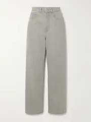 [RÓHE] RÓHE - High-rise Wide-leg Jeans - Light gray - FR 44 FR 44 Gray