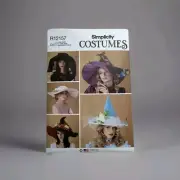 Simplicity COSTUMES LADIES ADULT HATS Sewing Pattern R12157/ S3031 WITCH