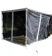 Drivetech 4X4 Awning Mesh Kit 1.4 x 2m Mosquito Fly Protection Shelter Tent