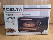 BRAND NEW Toaster Oven Delta Electric 9 Liter Tempered Glass Baking Tray & Rack