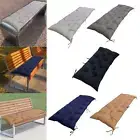 Garden Bench Cushion Rectangle Seat Cushion Pad for Wicker Settee Bench