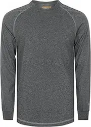 [KONRECO] FR Shirts for Men Summer Two Tone 4oz Lightweight Flame Resistant/Fire Retardant CAT1 Work T-Shirt Baselayer