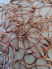 50 ROSE GOLD Gourd Shape Pins Metal Knitting Stitch Marker Clothing Tag Calabash